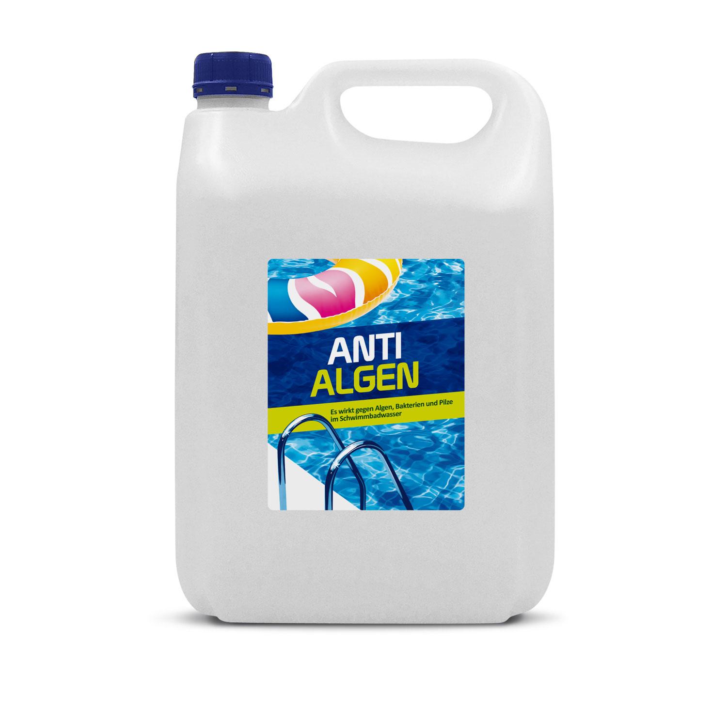 Anti-Algen Bakterien- Algenvernichter Algen-Ex Pool Anti-Algenmittel Schwimmbad Algae Control - Menge: 4 L (EUR 5,75/L)