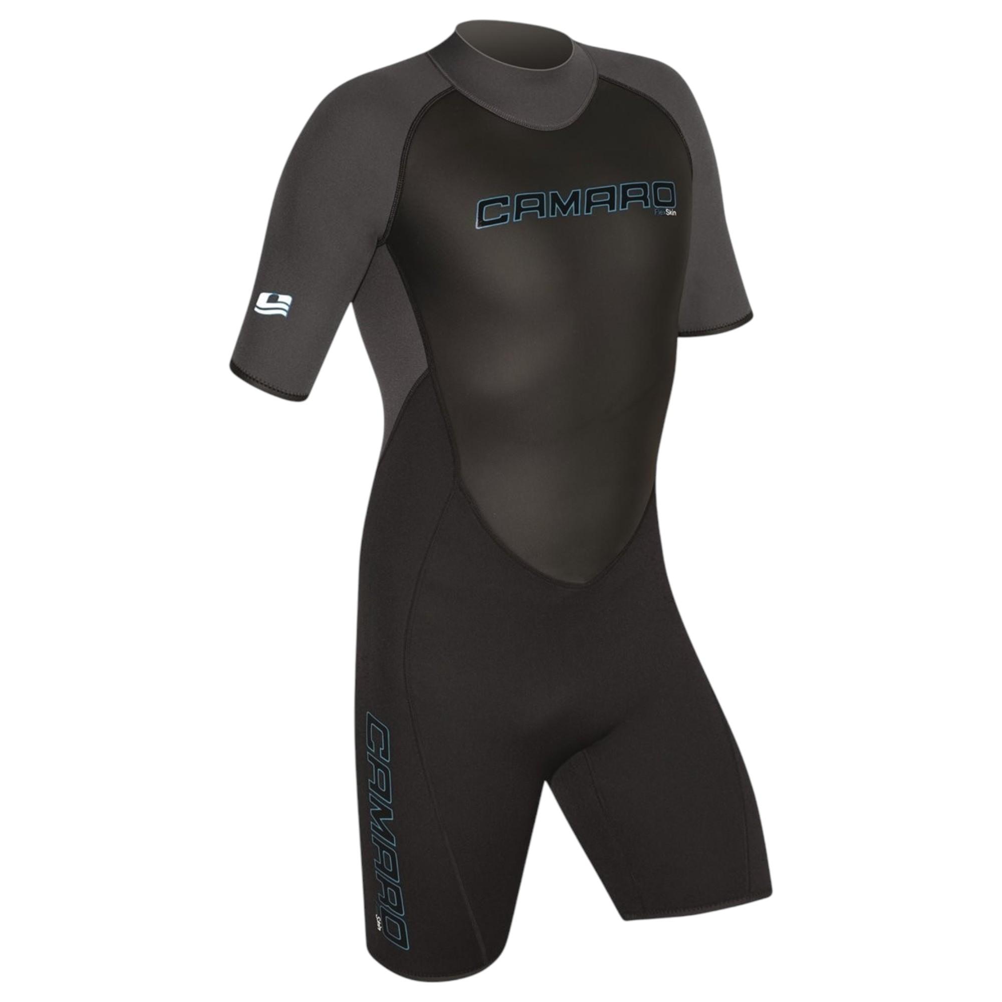 CAMARO Flex Skin Herren 3mm Neopren Shorty Neoprenanzug Wetsuit Surfanzug