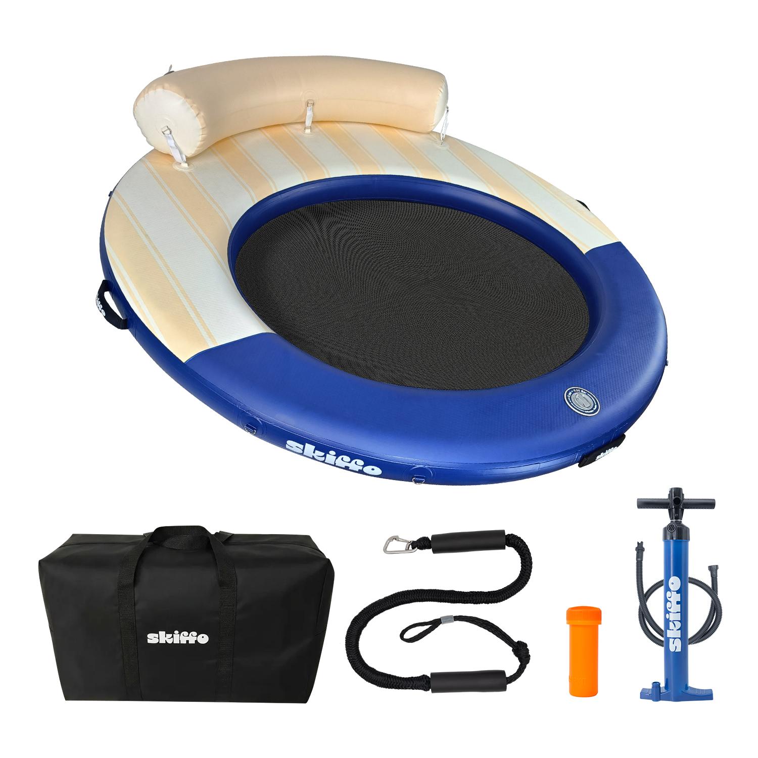 Skiffo Noosa aufblasbare Schwimmplattform Badeinsel Badeplattform Floating Dock