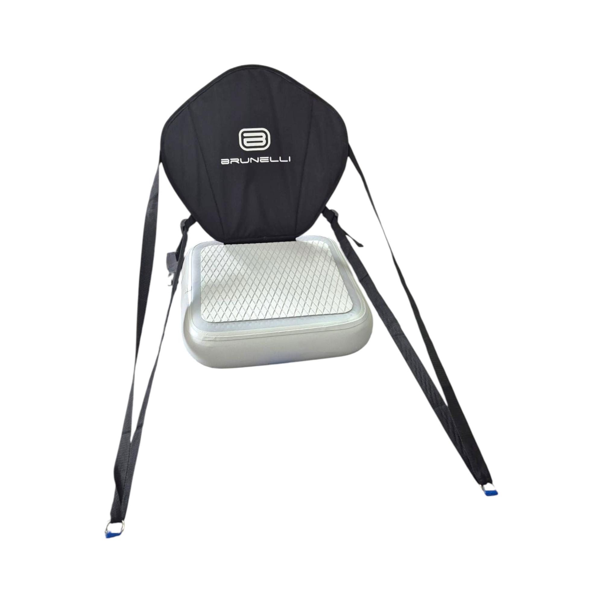 Brunelli Hybrid Kajaksitz aufblasbar Kajak SUP Stand Up Paddle Board Sitzkissen