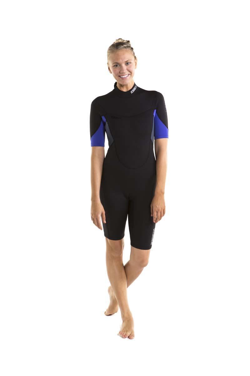 Jobe Sofia Shorty 3/2mm BLUE Wetsuit Damen Neoprenanzug Neopren Wetsuit Kiten Surf Anzug