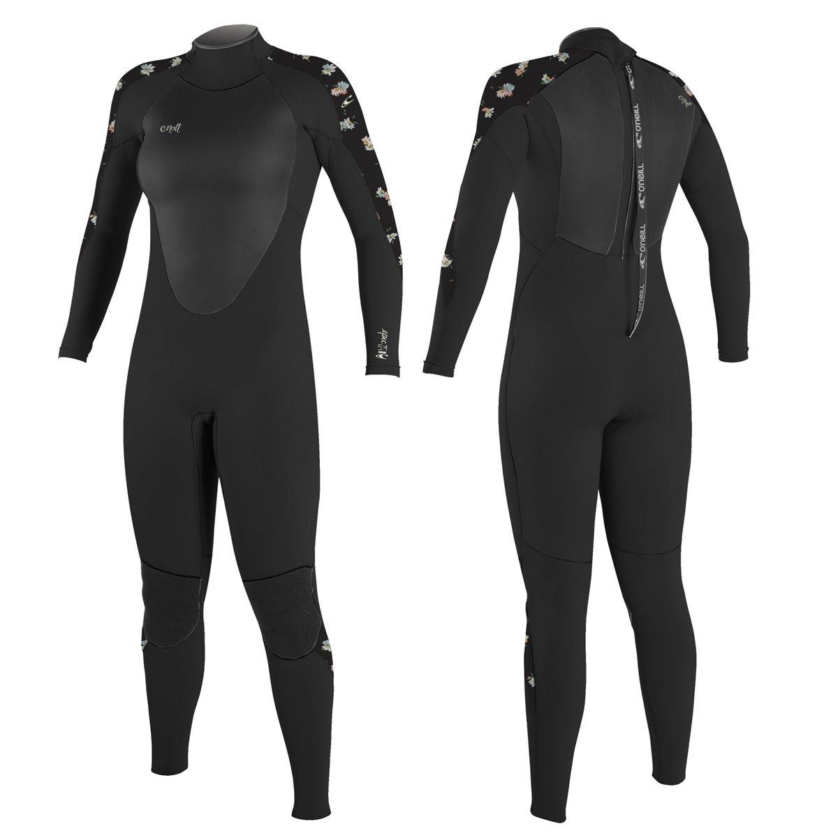 O'Neill Epic 5/4mm Damen Neoprenanzug Fullsuit BackZip Super Stretch Wetsuit