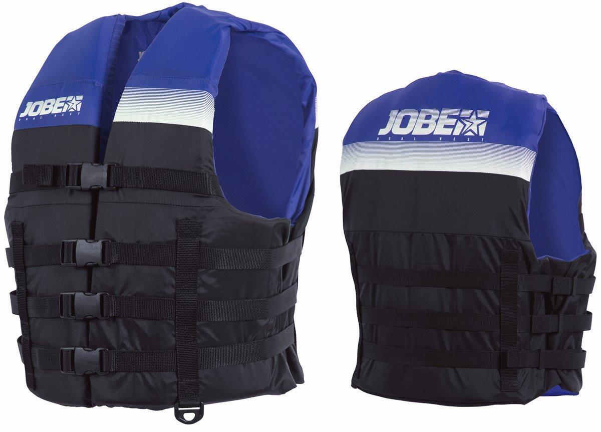 Jobe Dual Vest Nylon Vest Schwimmweste Bootsweste Wasserski Weste blue