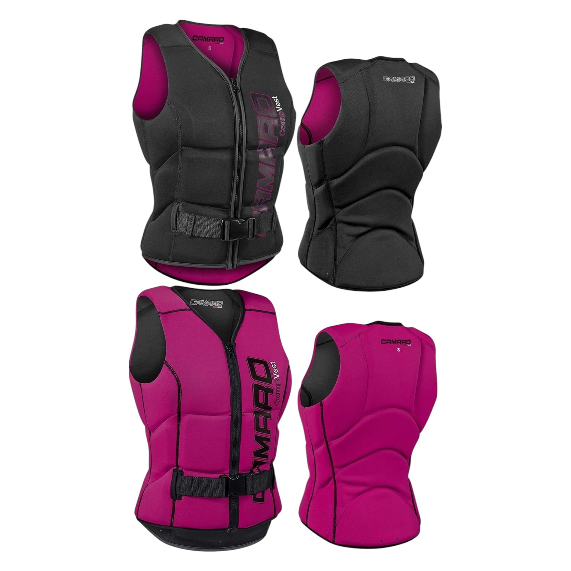CAMARO Damen Comp Neopren Prallschutzweste Wakeboard Jetski Wasserski Impact Vest