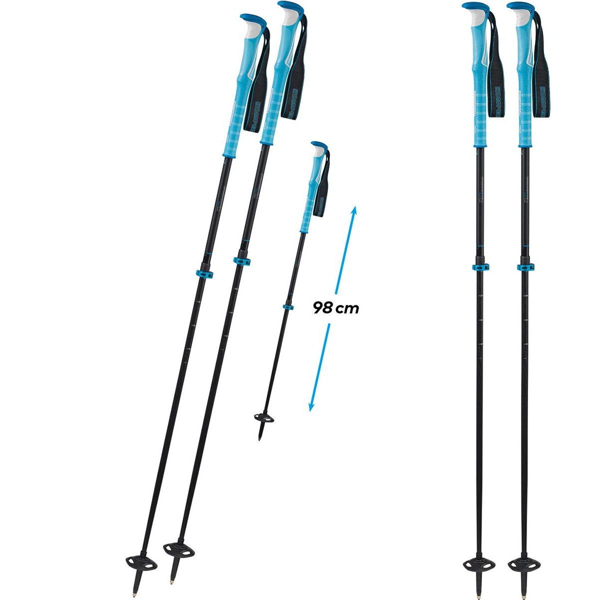 Komperdell Carbon C7 Ascent Pro Carbon Skistock, Skitourenstock, Wanderstock Trekkingstock