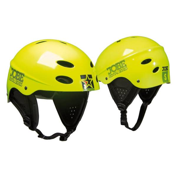 Jobe Heavy Duty WAKE Helmet Yellow Helm Wakeboardhelm Kitehelm Surfhelm